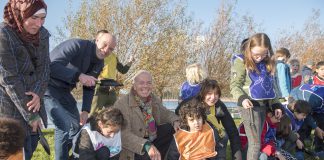 Even wachten, maar dan zijn er tulpen aan de Sloterplas