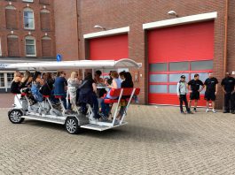 Bierfiets wijkt uit naar West