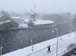 Code oranje vanwege sneeuwval en gladheid