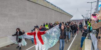 Autoverkeer nu door Spaarndammertunnel