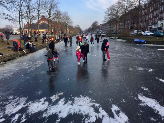Schaatsen Haarlemmervaart
