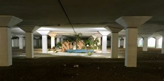 Groene Bo-Lopers verzamelen zwerfafval bij de Fata Morgana onder A10