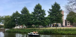 Plan voor aanlegsteigers in vaart bij Westerpark