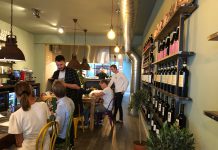 Pasta en bloempotten met Tiramisu in de J.P. Heije