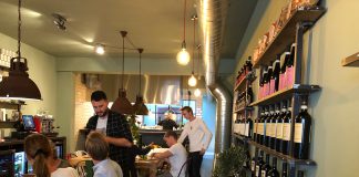 Pasta en bloempotten met Tiramisu in de J.P. Heije