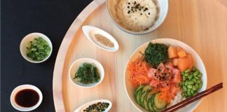 Sushi en tortillachips in Oud-West