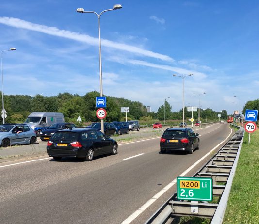 Verkeershinder door werk aan N200