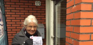 Actie tegen verkoop sociale huurwoningen in de Kinkerbuurt