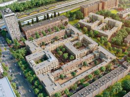 Nieuwbouw met autovrije straten in Kolenkitbuurt