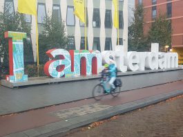 I amsterdam-letters 12 december naar Westerpark