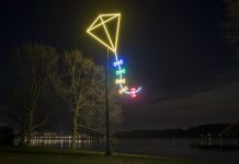 Light Kite bij de Sloterplas is aan