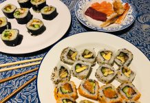 Keuzestress bij Hayai Sushi in Bos en Lommer