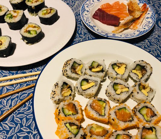 Keuzestress bij Hayai Sushi in Bos en Lommer