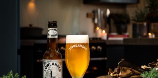 Fris biertje van afgedankte kerstbomen