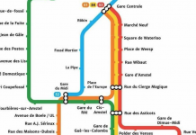 ‘Bois & Lombre’ leidt tot hilarische metrokaart