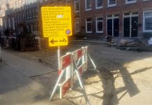 Straten twee keer open in de Fagelbuurt