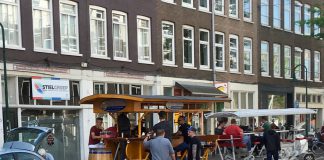 Wel overlast, geen verbod op bierfiets in West