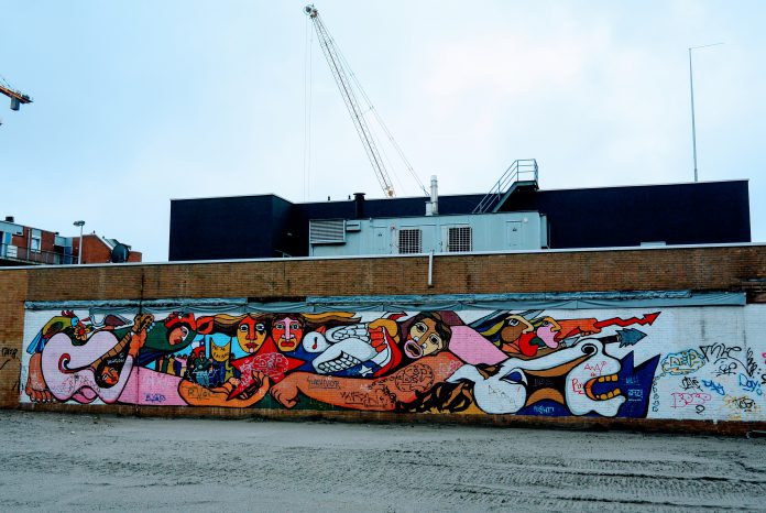 muurschildering Osdorpplein