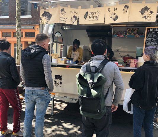 Er is Taiwanese streetfood geland op de Ten Kate