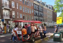 Stadsdeelcommissie West vraag het nog maar eens: kan de bierfiets weg?