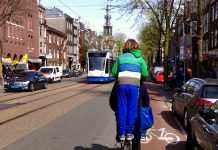 Bomen en parkeerplaatsen weg op Rozengracht Rozengracht