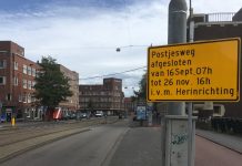 Postjesweg op de schop, wekenlange afsluiting