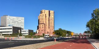 Zee van ruimte voor fietsers Haarlemmerweg