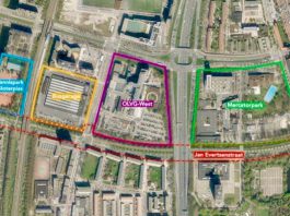 Minder woningen in gebied Mercatorpark vanwege windhinder