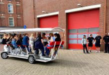 Gedraagt de bierfietstoerist zich opeens netjes?