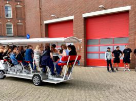 Gedraagt de bierfietstoerist zich opeens netjes?