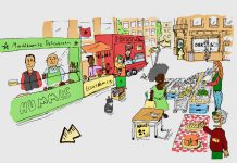 Katje Piepie op stap in multiculturele Kinkerbuurt