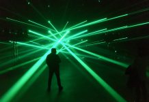 Licht- en kunstinstallatie SKALAR in Gashouder