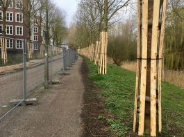 Hardlopen met 1,5 meter afstand, dat lukt hier niet