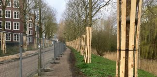 Hardlopen met 1,5 meter afstand, dat lukt hier niet