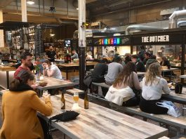 Alle horeca dicht, passage De Hallen helemaal gesloten