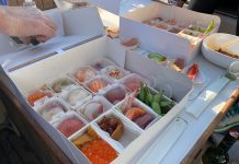 Schatkistjes vol sushi van Ken Sushi in Oud-West