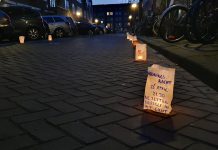 Geen feest met Koningsnacht, maar wel kaarsjes