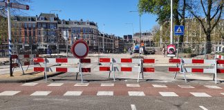 Even niet over de Nassaukade naar Hugo de Grootplein