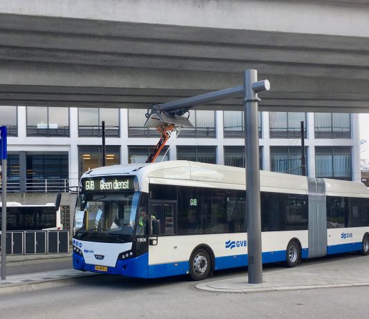 GVB neemt geruisloos elektrische bus in gebruik