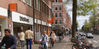 Meer ruimte voor voetganger, fietser en terras, minder voor auto