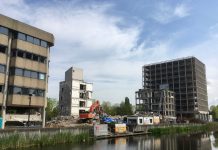 Slopers maken weg vrij voor appartementen