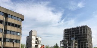 Slopers maken weg vrij voor appartementen