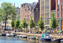 Fietsers voeren actie voor 30 km/u