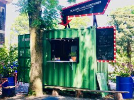 Verstand op nul bij Kibbelingcontainer Mossel & Gin