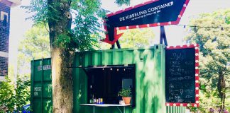 Verstand op nul bij Kibbelingcontainer Mossel & Gin