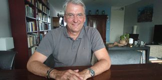 Bas van der Graaf, voormalig predikant Jeruzalemkerk: ‘Grasveldje Admiralengracht is onze tuin’