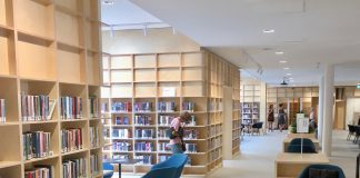 Bibliotheek Mercatorplein: veel ruimte, licht en boeken