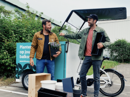 Gratis bloembak voor iedereen die een opsteker kan gebruiken