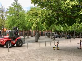 Proef moet verkeer Westergasterrein terugdringen