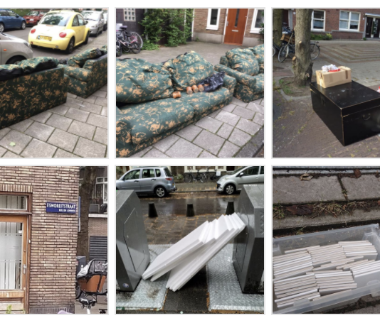 Slim: buurtbewoners delen foto’s van ‘interessant’ grofvuil